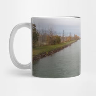 Looking dow the Erie Canal Mug